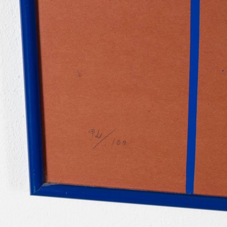 Bild 3 zu Objekt, 'Blaue Feuerblume', 1967, Otto Piene, K-17 268