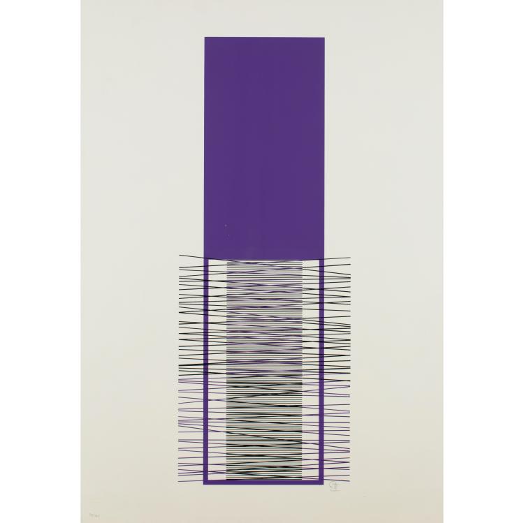 Hauptbild zu Objekt, Ohne Titel aus 'Caroni', 1971, Jes&uacute;s Rafael Soto, Edition Denise Ren&eacute;/Hans Mayer, K-17 273