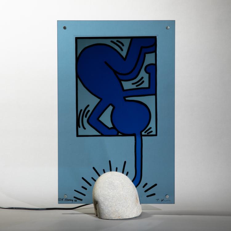 Bild 1 zu Objekt, Tischleuchte Modell On Taro, Keith Haring,Toshiyuki Kita, Kreon, K-17 607