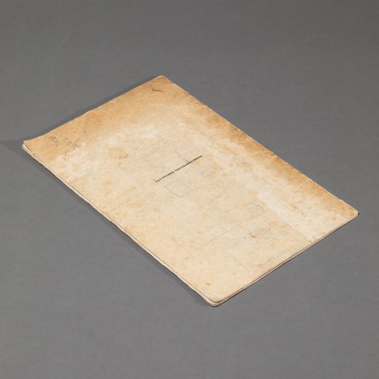 Bild 4 zu Objekt, Three art manifests, 1908-1925, K-17 352