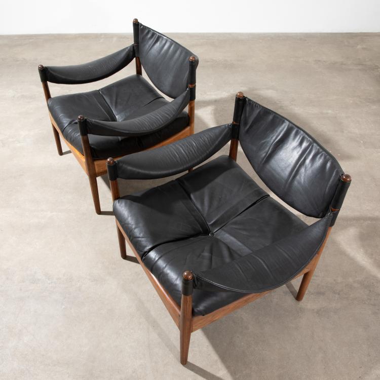 Bild 1 zu Objekt, 2 Sessel, 2 Hocker und Tisch Modell Modus, Kristian Solmer Vedel, S&ouml;ren Willadsen, K-17 477