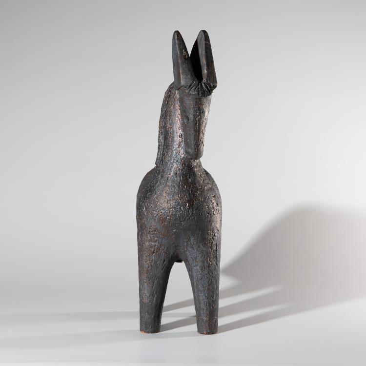 Bild 2 zu Objekt, Majolikafigur 'Pferd', Pouchin, Atelier, K-17 200