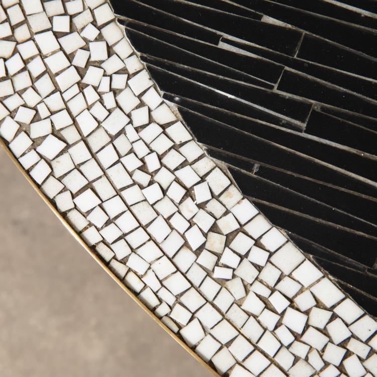 Bild 2 zu Objekt, Round Oval Glass Mosaic Coffee Table, Berthold M&uuml;ller, K-17 382