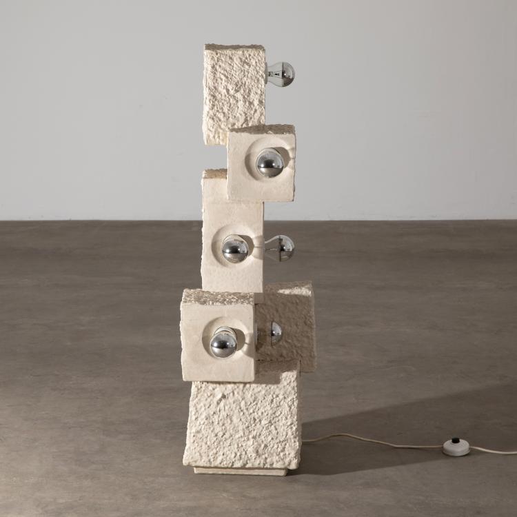 Bild 1 zu Objekt, Brutalist floor lamp, K-17 401