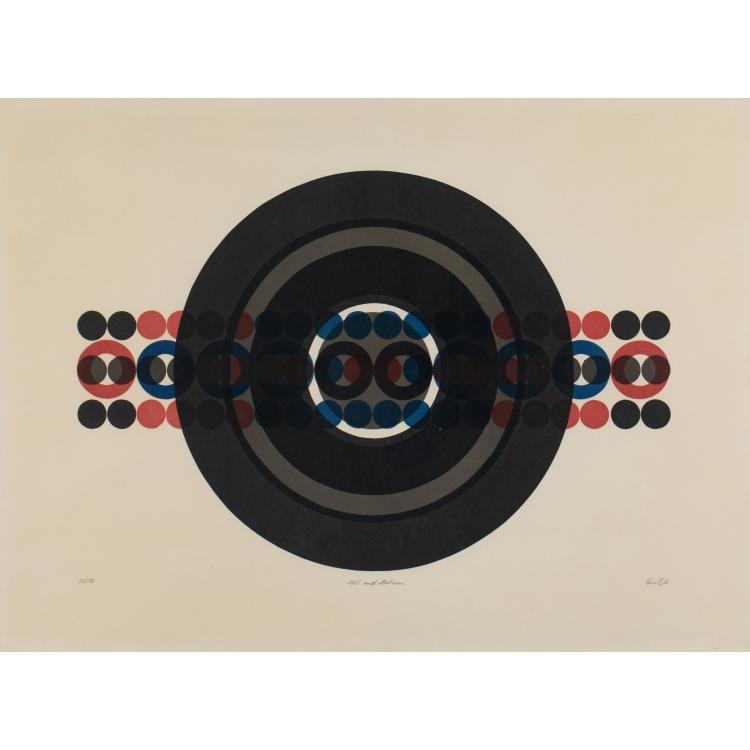 Hauptbild zu Objekt, 'Zahl und Zentrum', 1968, Hermann Josef Painitz, K-17 271