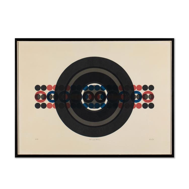 Bild 1 zu Objekt, 'Zahl und Zentrum', 1968, Hermann Josef Painitz, K-17 271