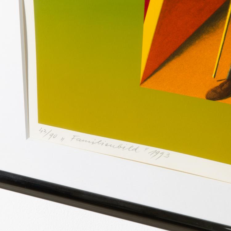 Bild 3 zu Objekt, 'Familienbild', 1993, Rudolf Hausner, K-17 284