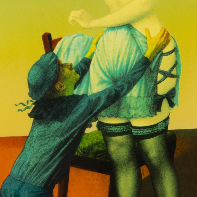 Bild 4 zu Objekt, 'Familienbild', 1993, Rudolf Hausner, K-17 284