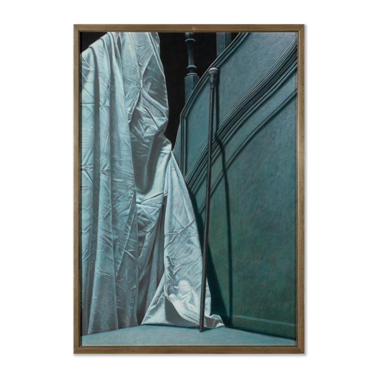 Bild 1 zu Objekt, 'Tuchf&uuml;hlung', 1985, Willi Kissmer*, K-17 327