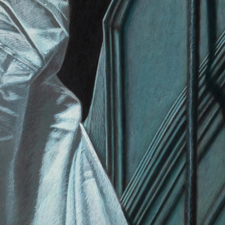Bild 2 zu Objekt, 'Tuchf&uuml;hlung', 1985, Willi Kissmer*, K-17 327
