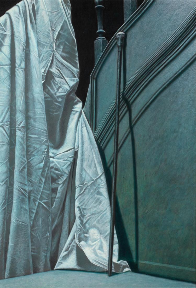 Bild 4 zu Objekt, 'Tuchf&uuml;hlung', 1985, Willi Kissmer*, K-17 327