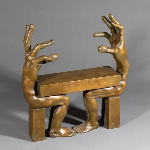 Skulptur 'Kleine Verhandlung', 1990er Jahre