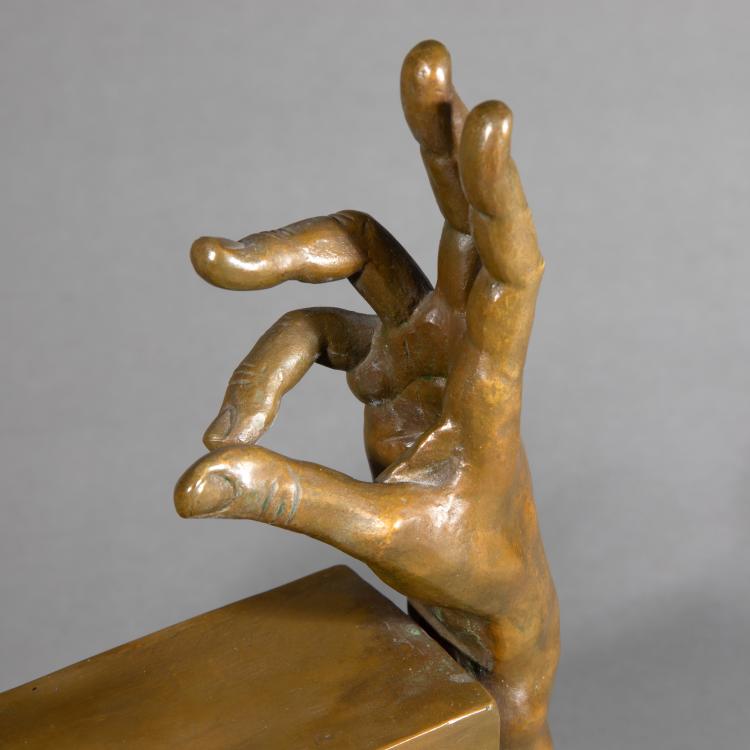 Bild 1 zu Objekt, Skulptur 'Kleine Verhandlung', 1990er Jahre, Michael Schwarze, GUSS PFEIFER, Stadtallendorf, K-17 243
