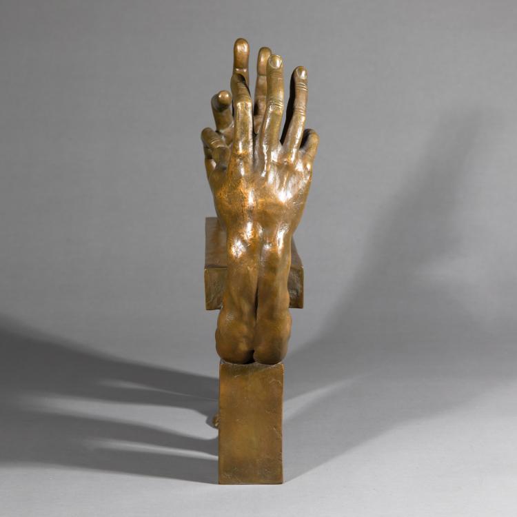 Bild 5 zu Objekt, Skulptur 'Kleine Verhandlung', 1990er Jahre, Michael Schwarze, GUSS PFEIFER, Stadtallendorf, K-17 243