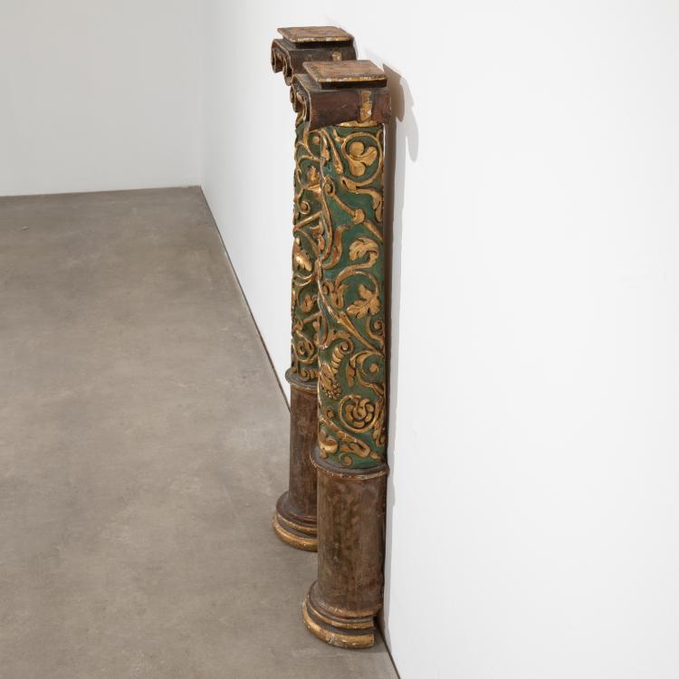 Bild 3 zu Objekt, Paar Barocks&auml;ulen, 17. Jh., Deutschland/Germany, K-17 16