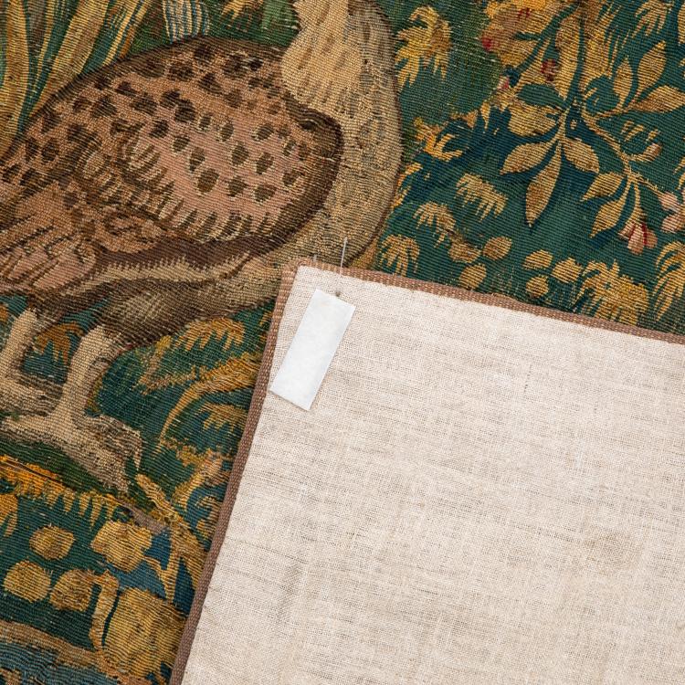 Bild 6 zu Objekt, Paar Tapisserien mit Tieren, fr&uuml;hes 17. Jh., Flandern/ Flanders, K-17 14