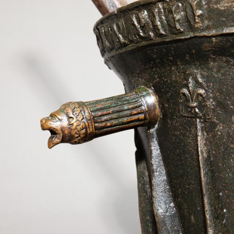 Bild 1 zu Objekt, Gro&szlig;er M&ouml;rser mit Pistill, dat. 1443, Florenz/Florence, K-17 12