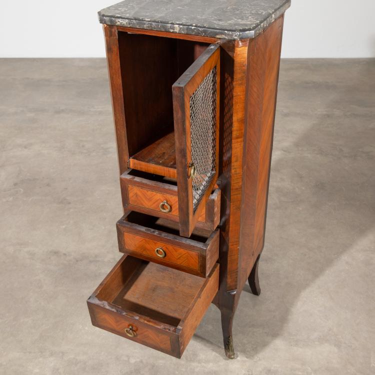 Bild 2 zu Objekt, Pfeilerschr&auml;nkchen im Stil Louis XV., Frankreich/France, K-17 35