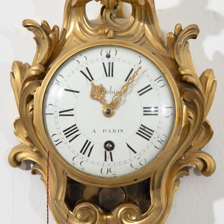 Bild 4 zu Objekt, Kleine Cartel-Uhr im Stil Louis XV., Frankreich/France, K-17 47