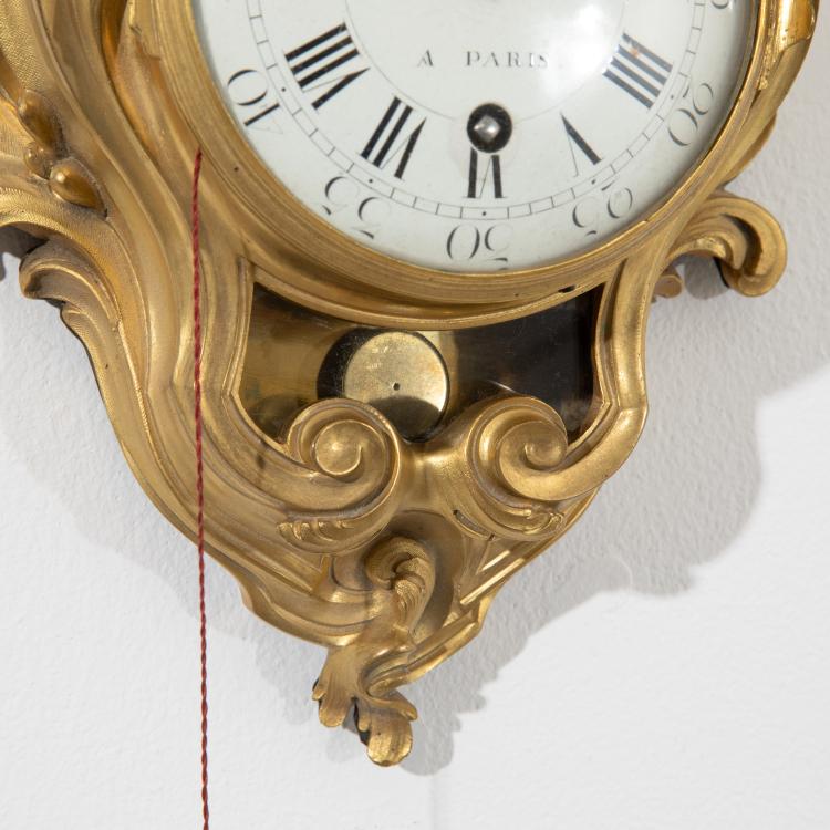 Bild 5 zu Objekt, Kleine Cartel-Uhr im Stil Louis XV., Frankreich/France, K-17 47