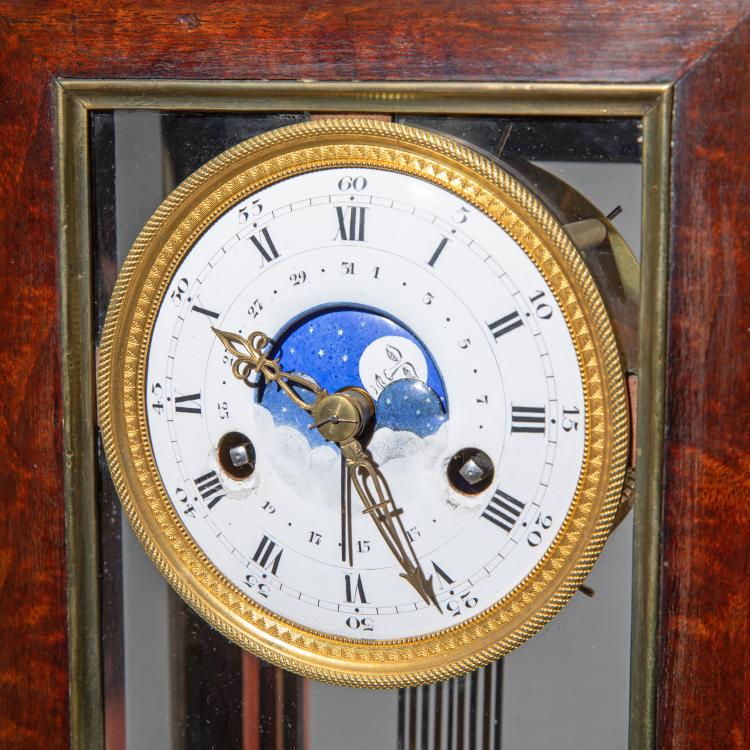 Bild 1 zu Objekt, Tischregulator mit Mondphase, 19. Jh., Frankreich/France, K-17 45