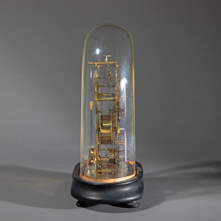 Bild 3 zu Objekt, Skelettuhr mit Glassturz, 19. Jh., Frankreich/France, K-17 46