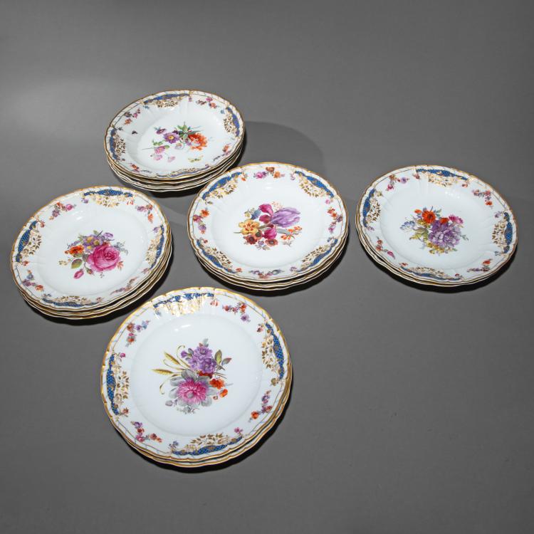 Bild 3 zu Objekt, Restservice 'Breslauer Stadtschloss', Berlin, KPM, K-17 186
