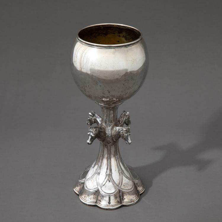Hauptbild zu Objekt, Pferderennpokal, 19. Jh., Breslau / Wroclaw, K-17 114