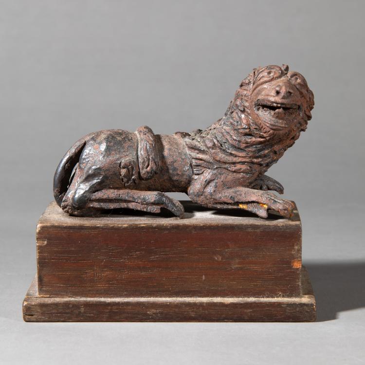 Bild 1 zu Objekt, Kleine Eisenfigur eines L&ouml;wen, um 1500, Italien / Italy (zug. / attr.), K-17 10