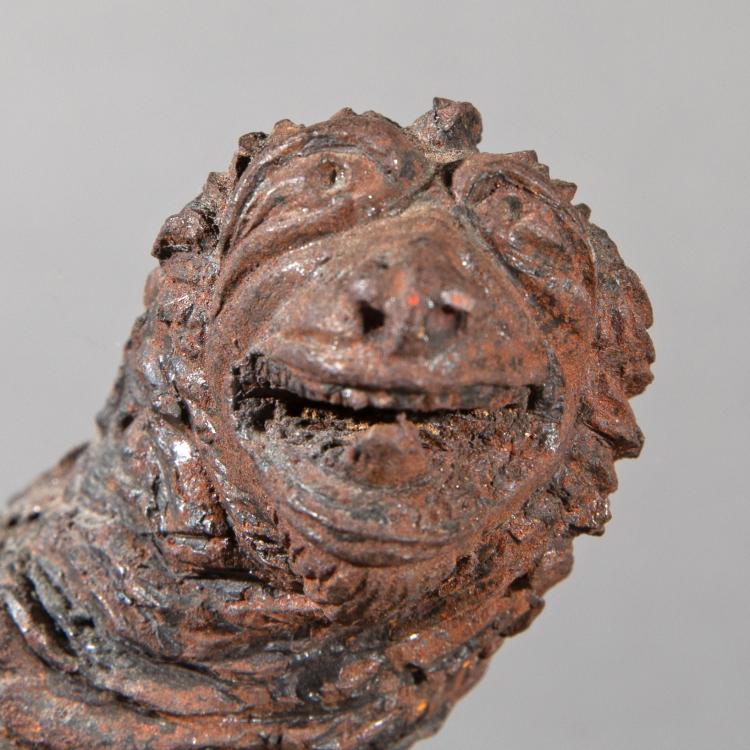 Bild 2 zu Objekt, Kleine Eisenfigur eines L&ouml;wen, um 1500, Italien / Italy (zug. / attr.), K-17 10