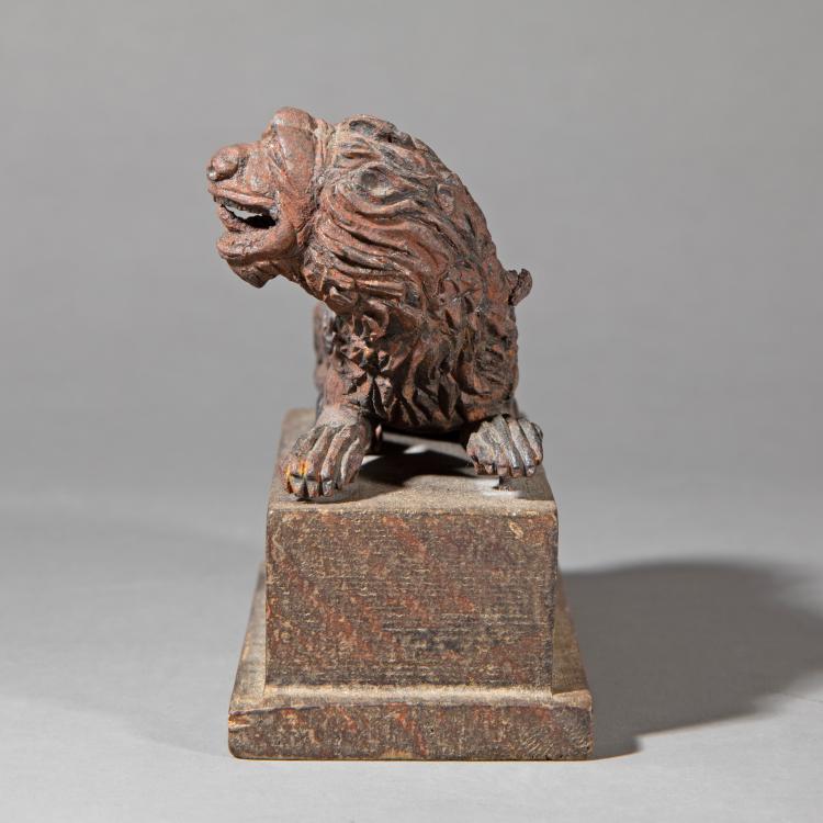 Bild 3 zu Objekt, Kleine Eisenfigur eines L&ouml;wen, um 1500, Italien / Italy (zug. / attr.), K-17 10