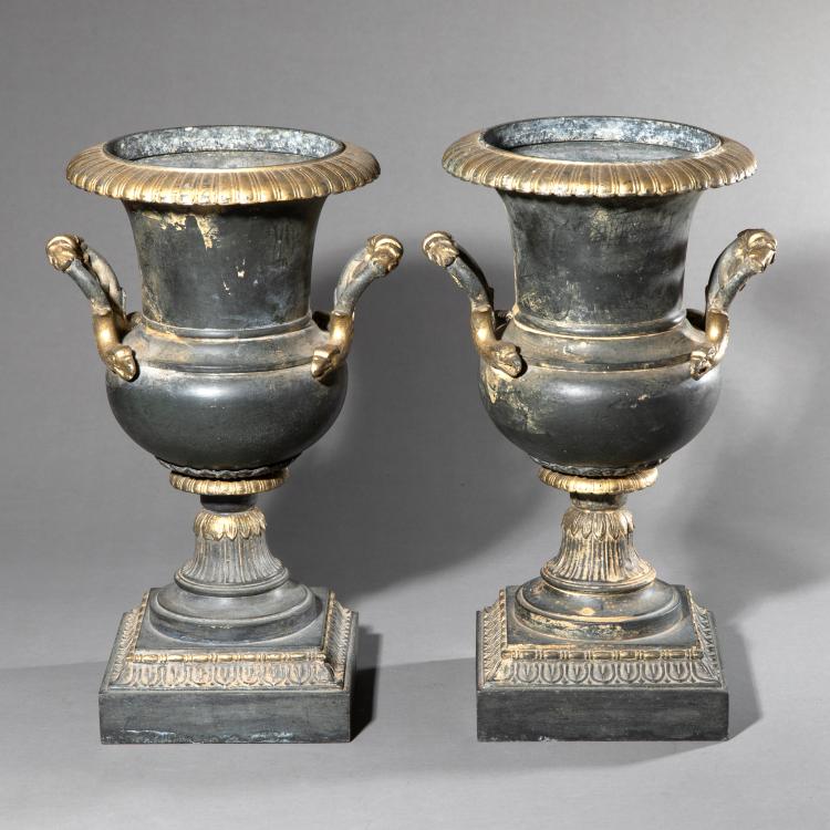 Bild 2 zu Objekt, Paar Kratervasen, sp&auml;tes 19. Jh., Frankreich/France, K-17 36
