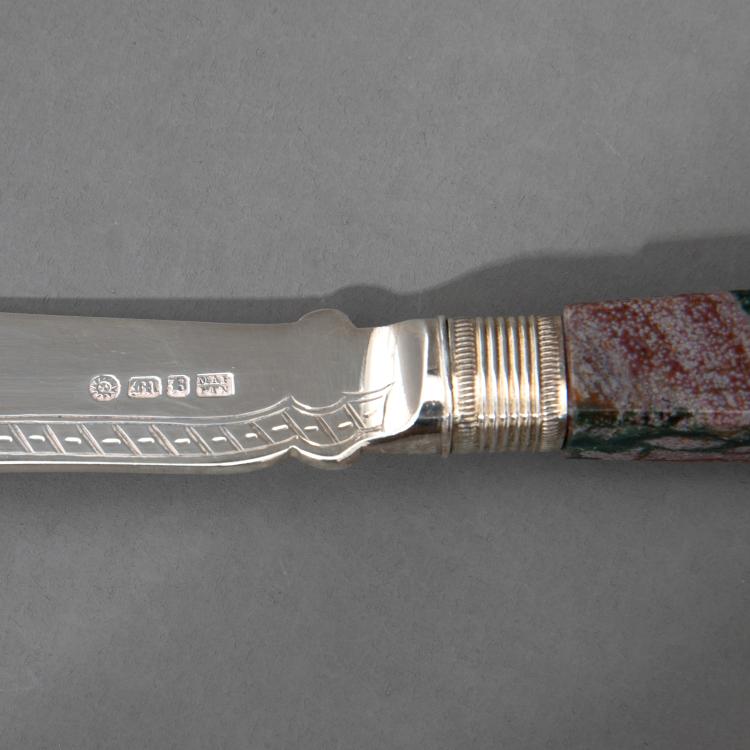 Bild 3 zu Objekt, Sechs Fischmesser, vor 1913, Mappin Brothers, Sheffield, K-17 133