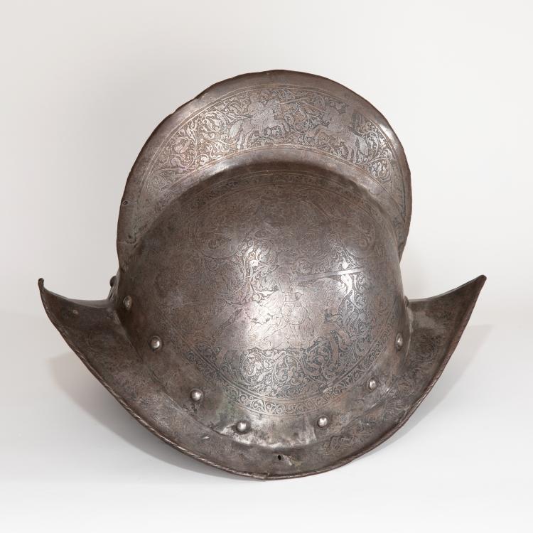 Hauptbild zu Objekt, Morion mit Kamm, im Stil des 16. Jh., Deutschland/German, K-17 13