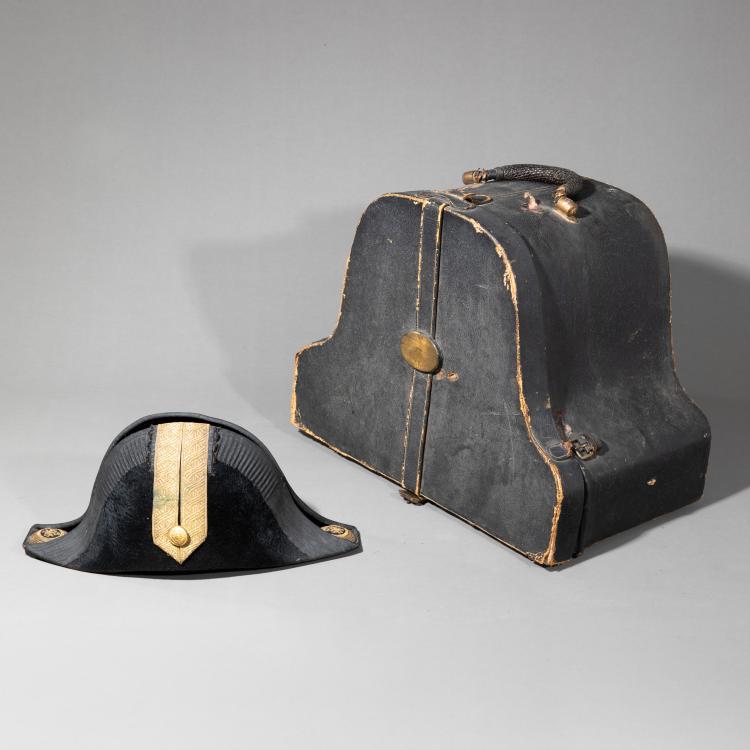 Hauptbild zu Objekt, Zweispitz f&uuml;r &ouml;sterreichische K&K Beamte, um 1900, Wien/Vienna, K-17 41