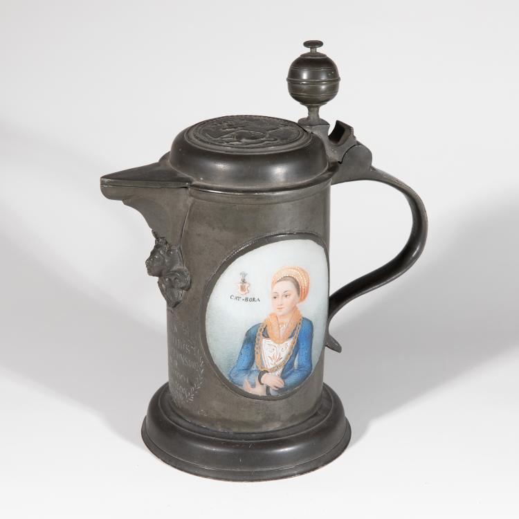 Hauptbild zu Objekt, Schnabelkrug, im Stil des 17. Jh., N&uuml;rnberg/Nuremberg, K-17 30
