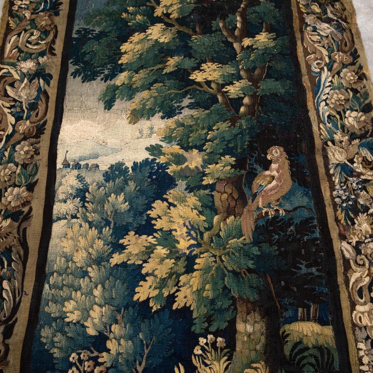 Bild 4 zu Objekt, Zwei Tapisseriestreifen, 17. Jh., Aubusson, K-17 17