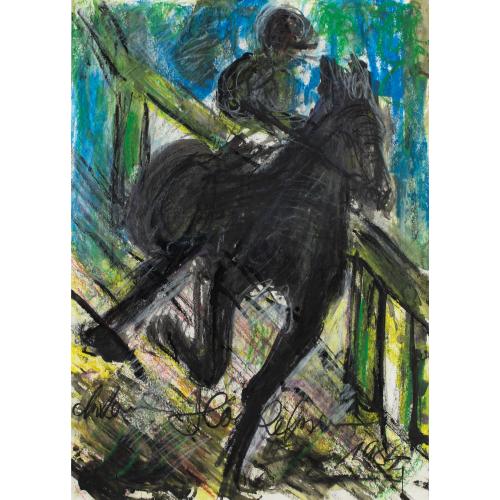 Blatt aus der Werkgruppe 'Galopper', 1984