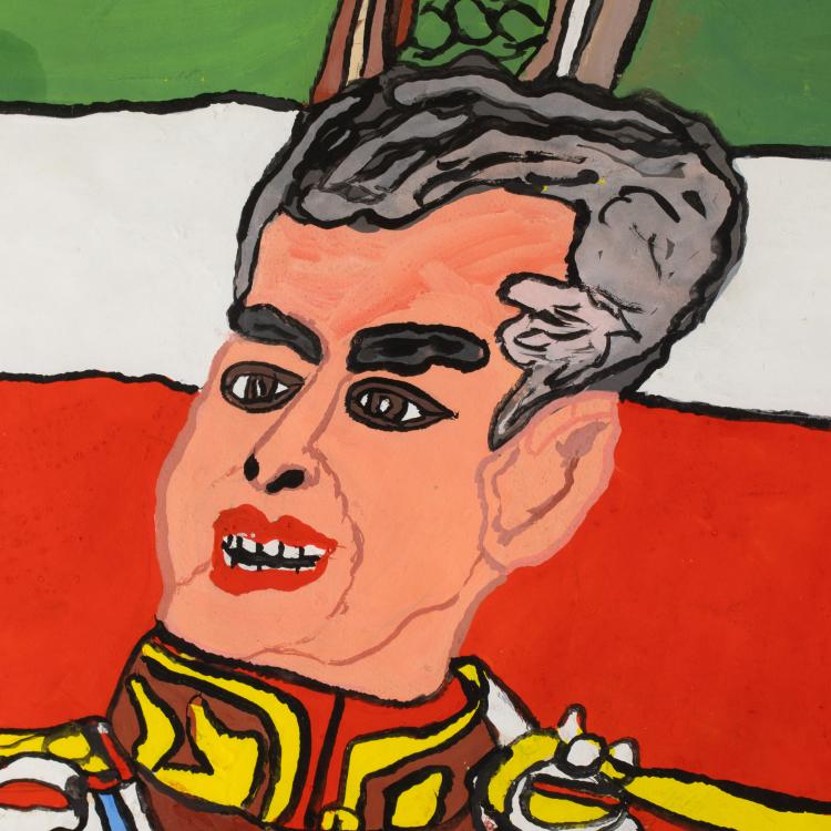 Bild 3 zu Objekt, 'Der Schah von Persien', 1968, Josef Wittlich, K-17 300