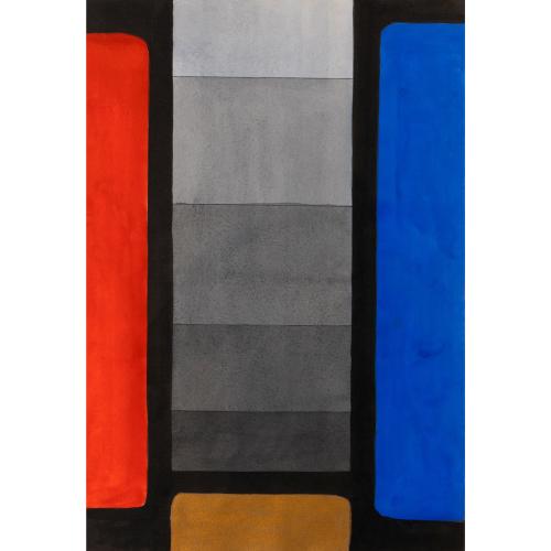 Ohne Titel (Abstrakte Komposition), 1973