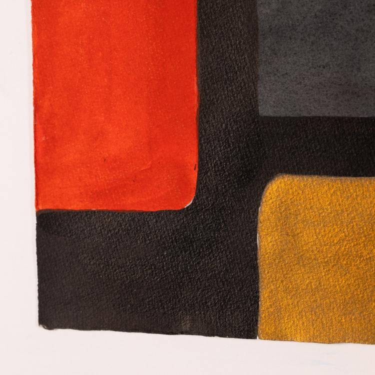 Bild 3 zu Objekt, Ohne Titel (Abstrakte Komposition), 1973, K-17 276