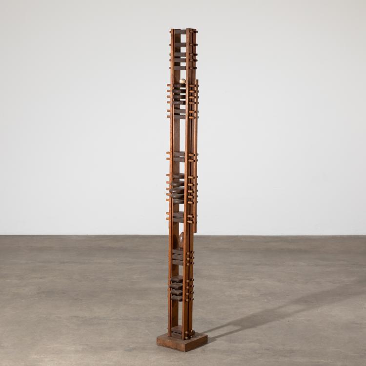 Hauptbild zu Objekt, Skulptur Ohne Titel, wohl 2. H&auml;lfte 20. Jh., K-17 232
