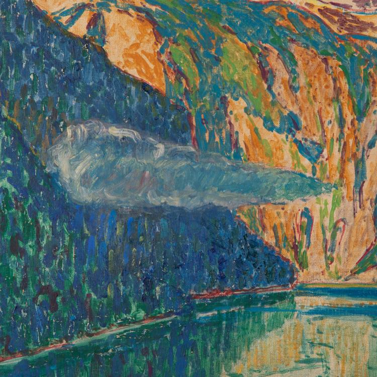 Bild 3 zu Objekt, Norwegische Landschaft, 1916, K-17 106