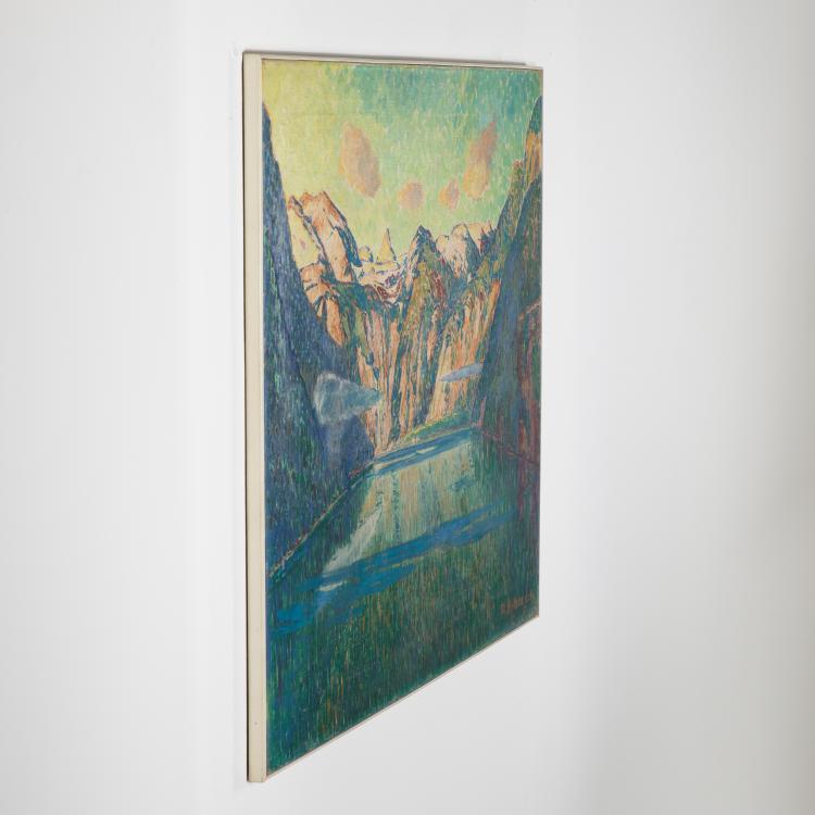 Bild 4 zu Objekt, Norwegische Landschaft, 1916, K-17 106