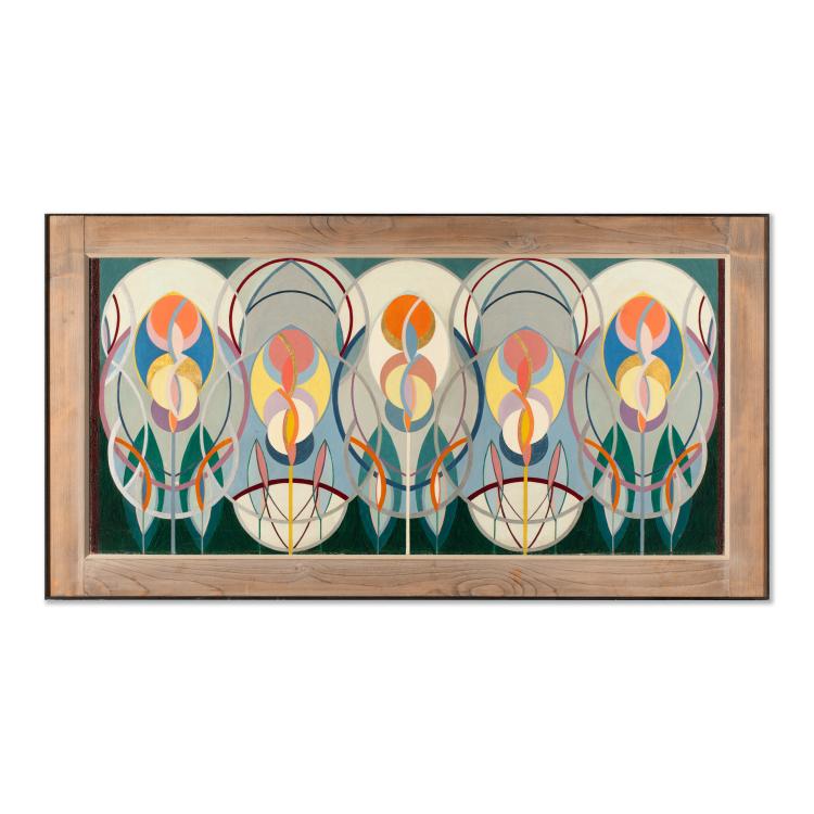 Bild 1 zu Objekt, Untitled (Abstract Composition), probably early 1920s, Lothar Schreyer (attributed), K-17 356
