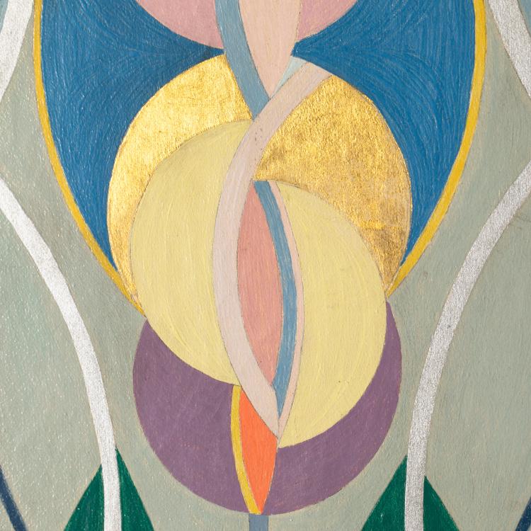 Bild 2 zu Objekt, Untitled (Abstract Composition), probably early 1920s, Lothar Schreyer (attributed), K-17 356