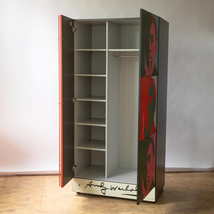 Bild 3 zu Objekt, Limitierter Kleiderschrank Modell Selbstbildnis, Andy Warhol (nach), K-17 655