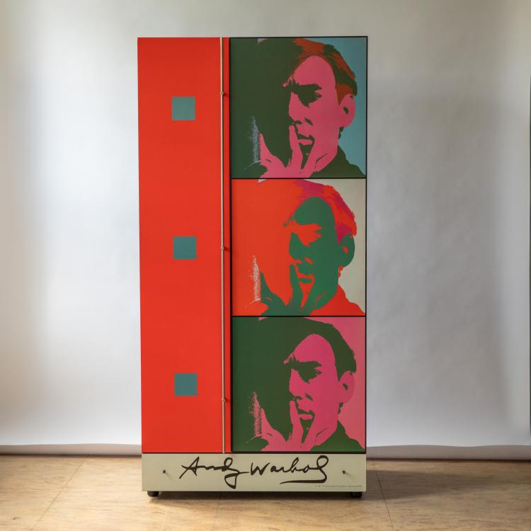 Bild 4 zu Objekt, Limitierter Kleiderschrank Modell Selbstbildnis, Andy Warhol (nach), K-17 655