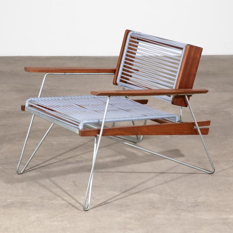 Bild 1 zu Objekt, Seltener Sessel Modell Fauteuil D&eacute;montable, K-17 425