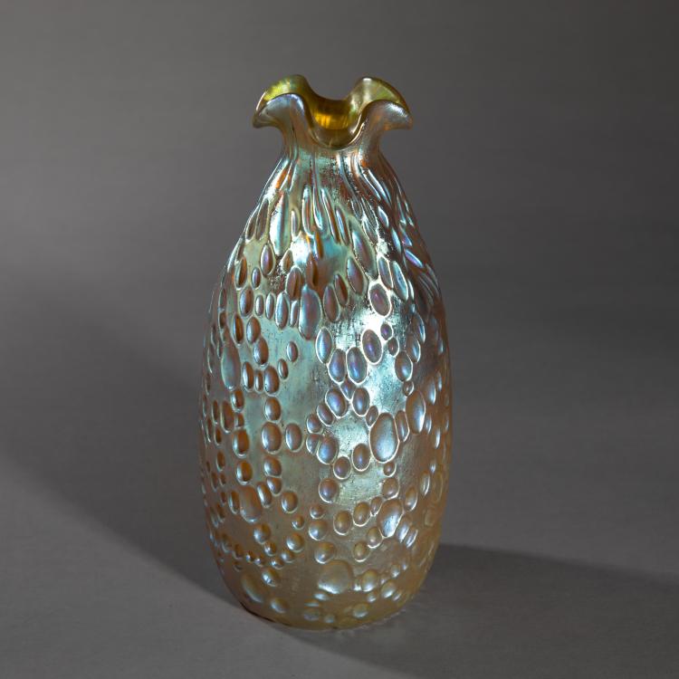 Hauptbild zu Objekt, Vase 'candia Diaspora', 1902, L&ouml;tz Wwe., Klosterm&uuml;hle, K-17 154